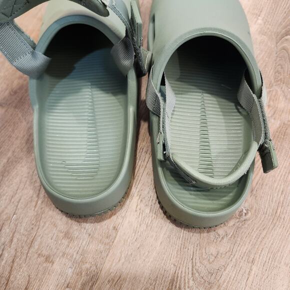Nike Calm Mule Oil Green Mens 8 / Womens 9 FD5130-300 Slip On Shoes NWOB